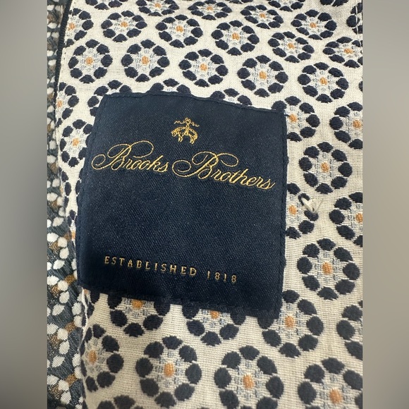 Brooks Brothers Floral Jacquard Cropped Jacket Size‎ 8 - Picture 11 of 15